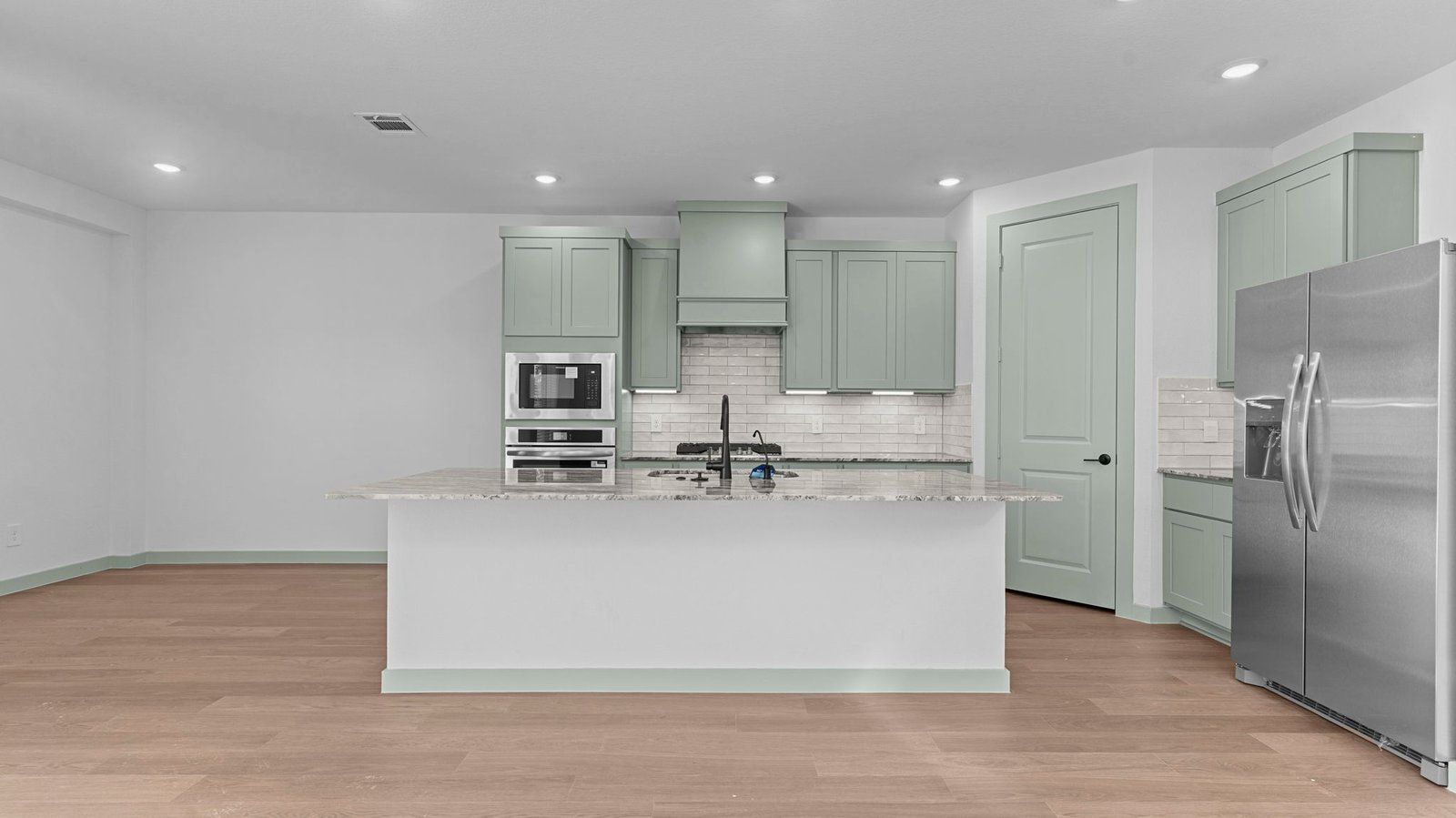 open concept kitchen