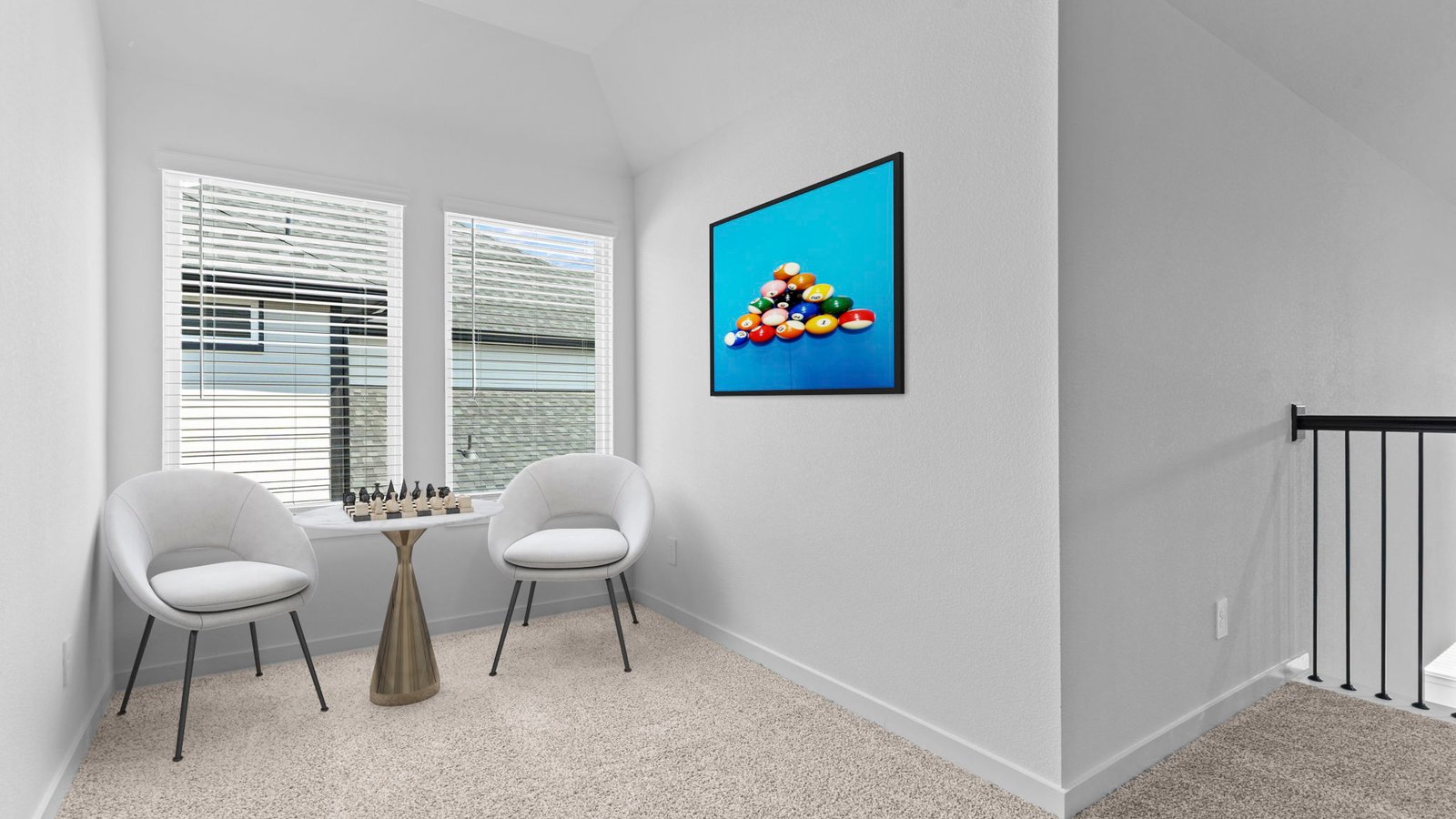 sitting area off gameroom