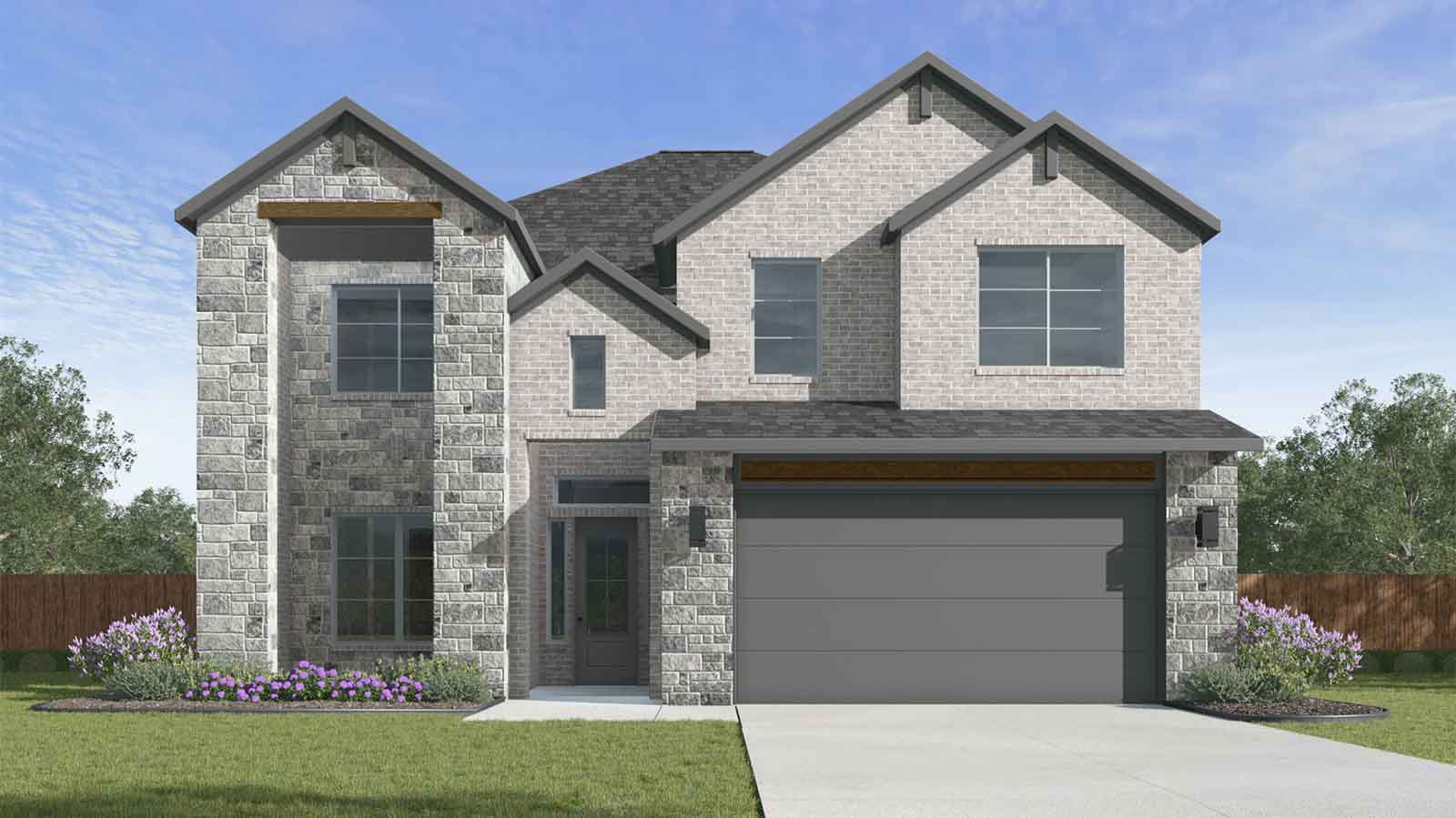 two story home rendering