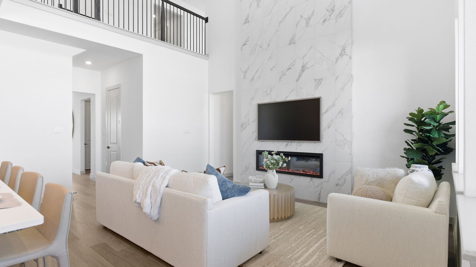 open concpet living room