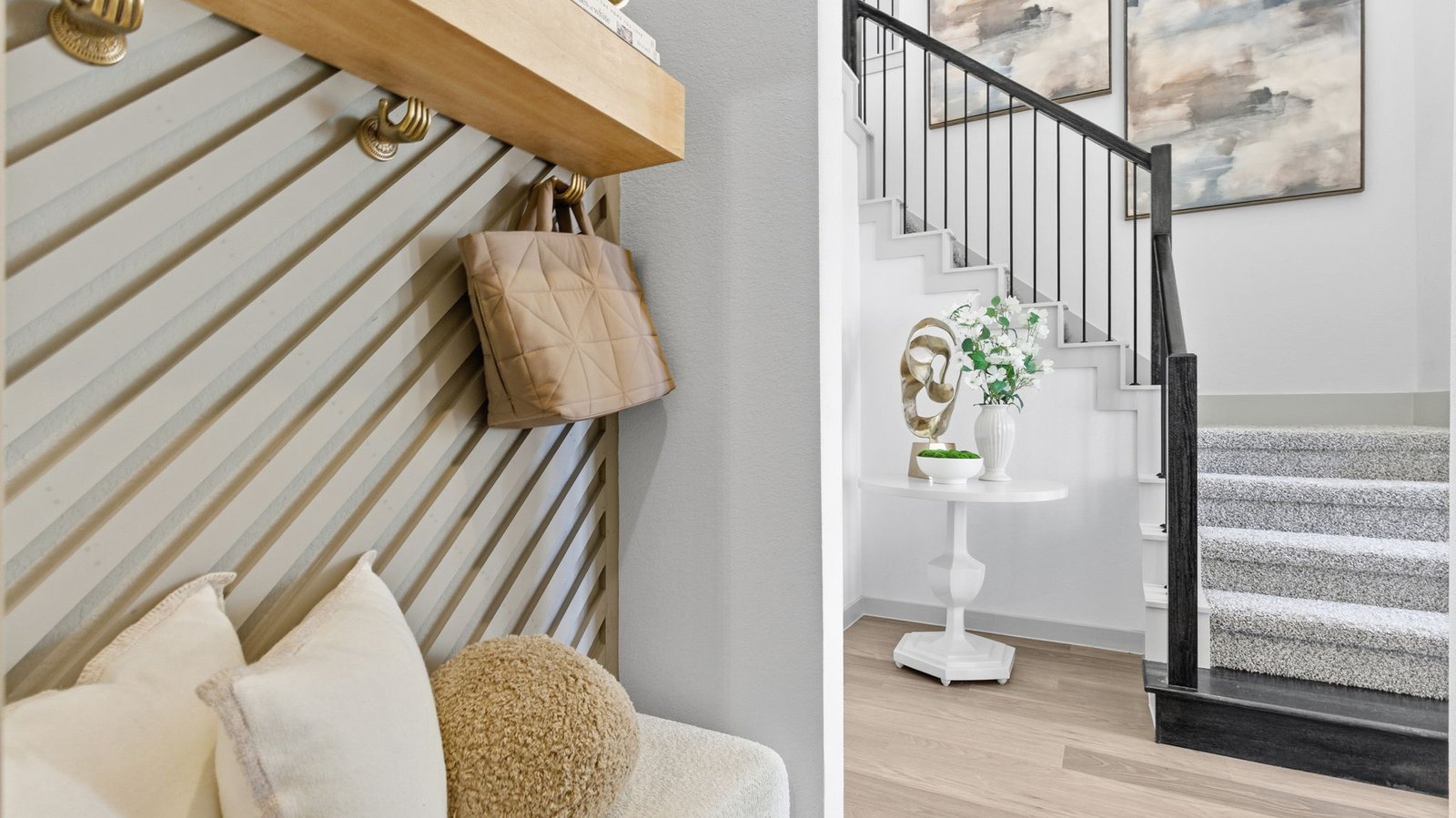 mud room off the laundry room