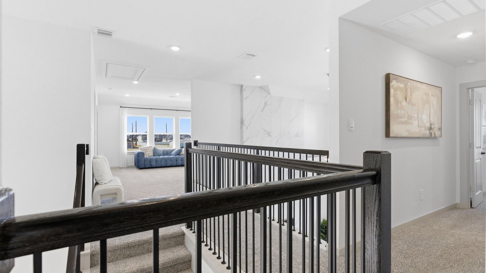 second floor balcony