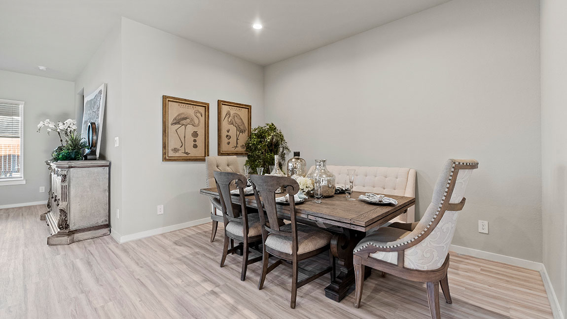 Dining - The Lorenzo Plan - Pearland, Texas, Alexander Presented By D.R. Horton