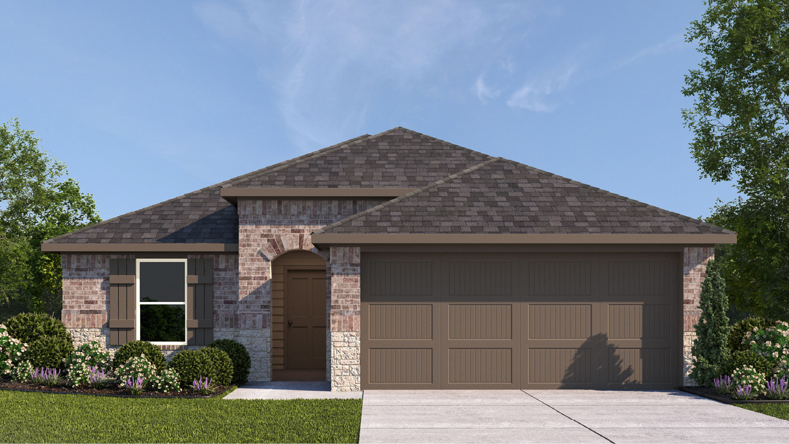 single story Baxter plan