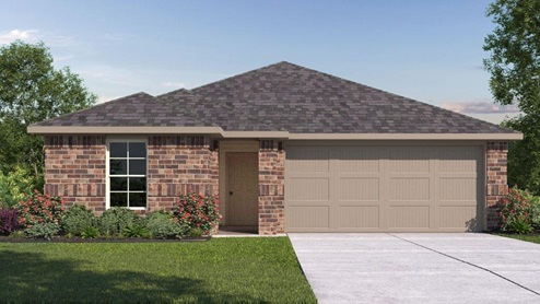 Single Story Easton rendering