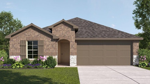 Single Story Easton rendering