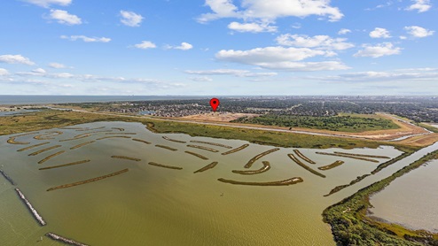 Drone photo of the full community