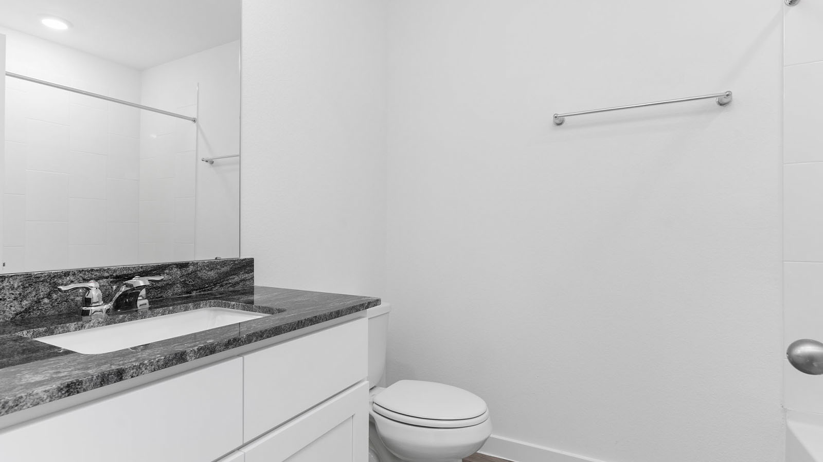 Secondary bathroom with sink