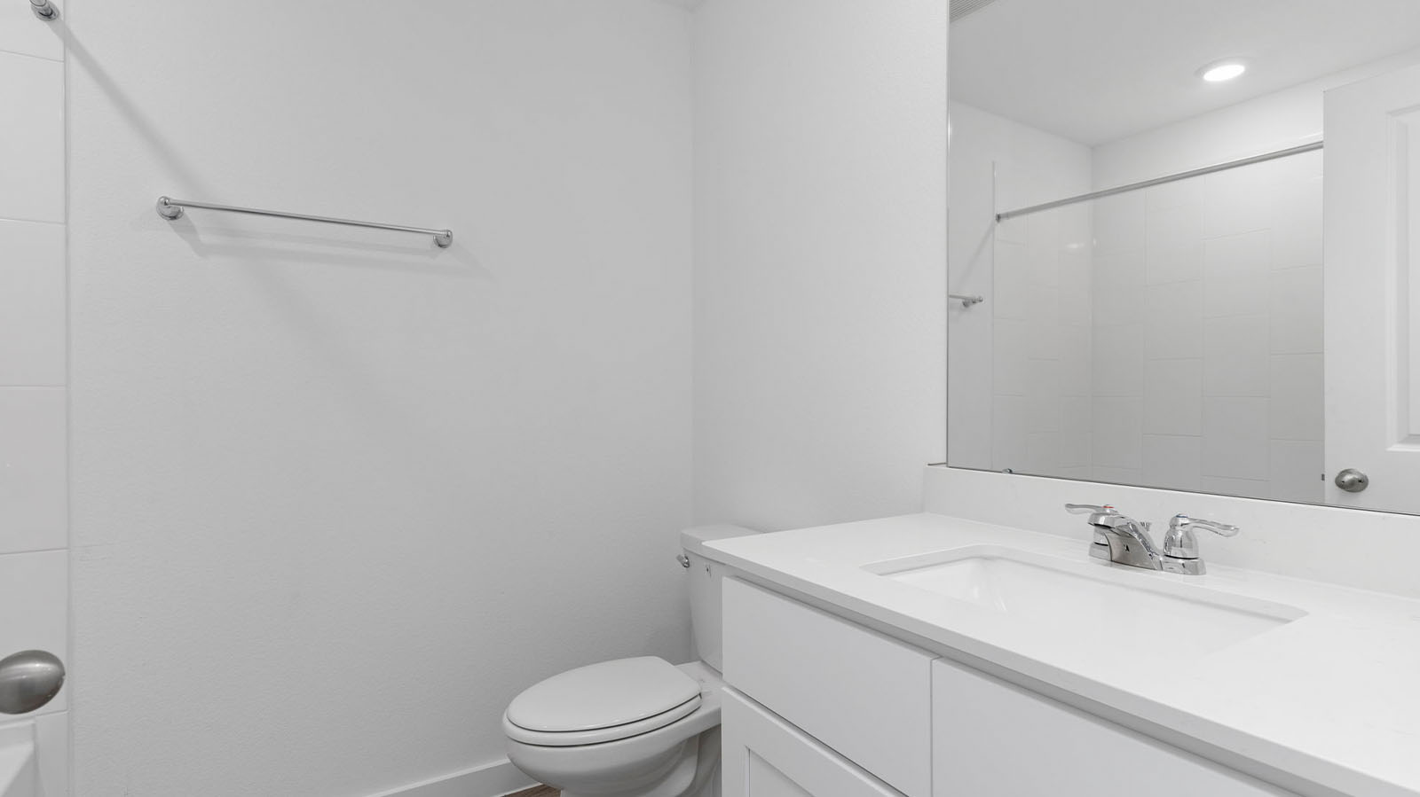 Secondary bathroom with sink