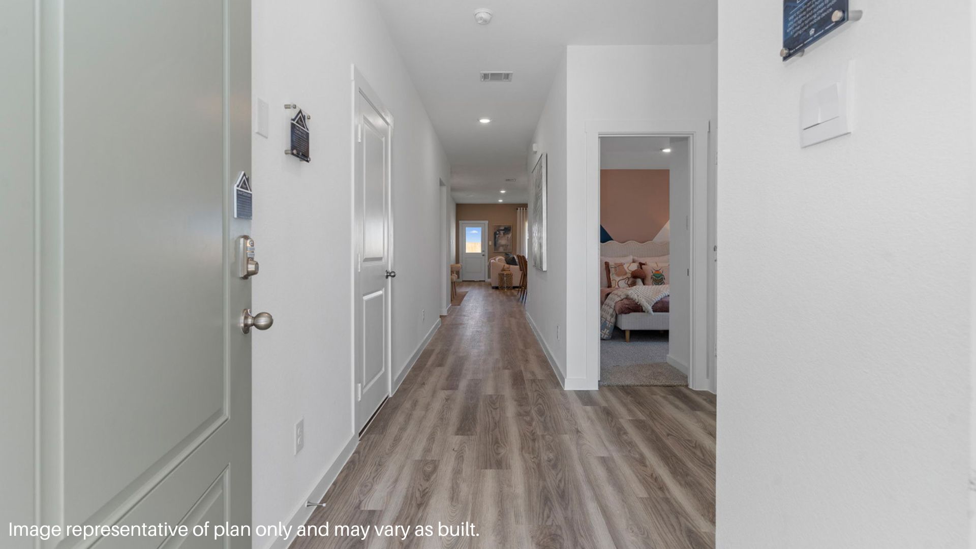 Entryway to the Foyer Hallway