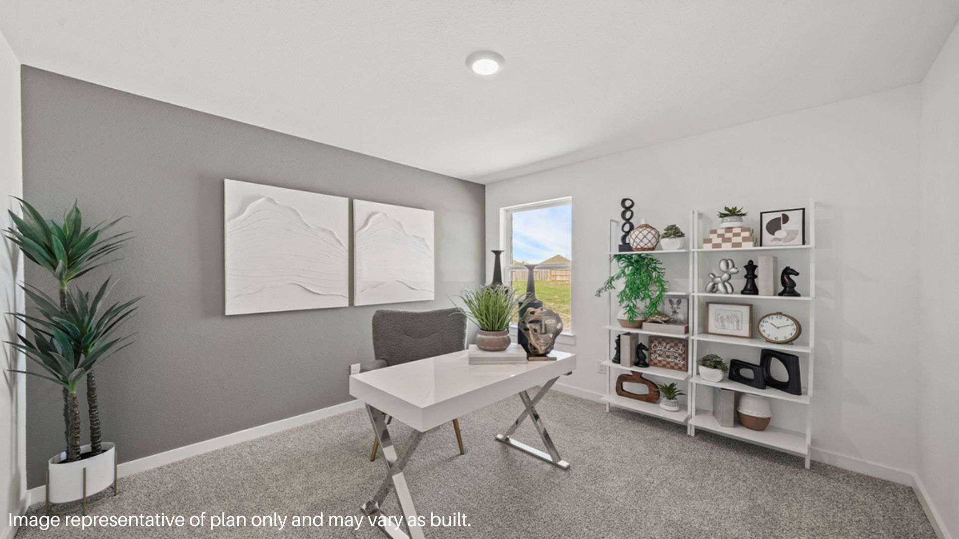 Secondary Bedroom with bright window