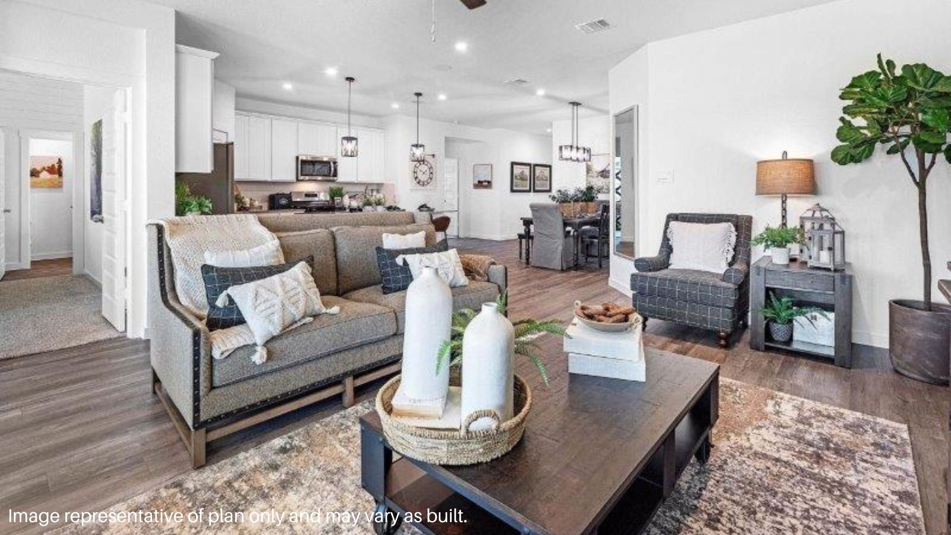 Open Living concept with plenty of room for entertaining