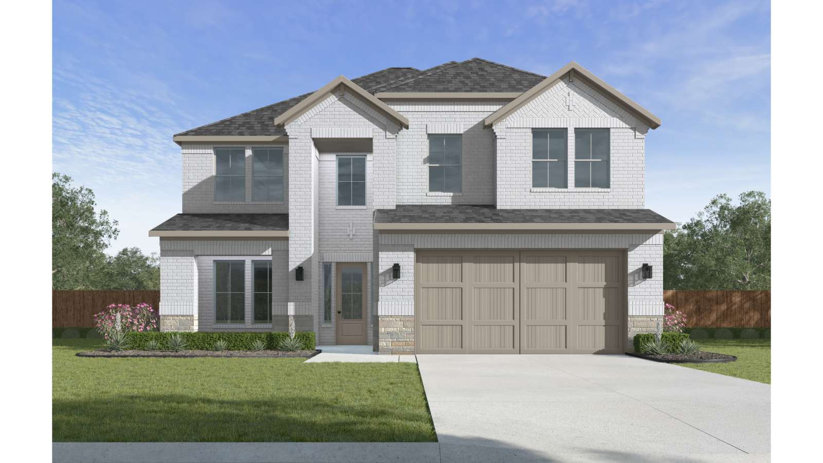 two story home with 4 bedrooms and 3.5 bathrooms