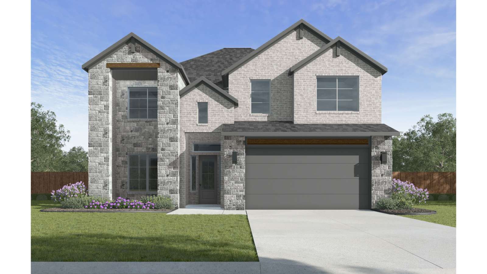 two story home with 4 bedrooms and 3.5 bathrooms