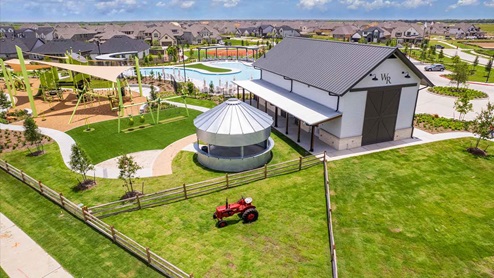 playground and pool