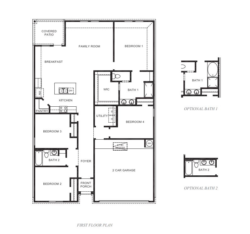 Cali/X40I Floor Plan