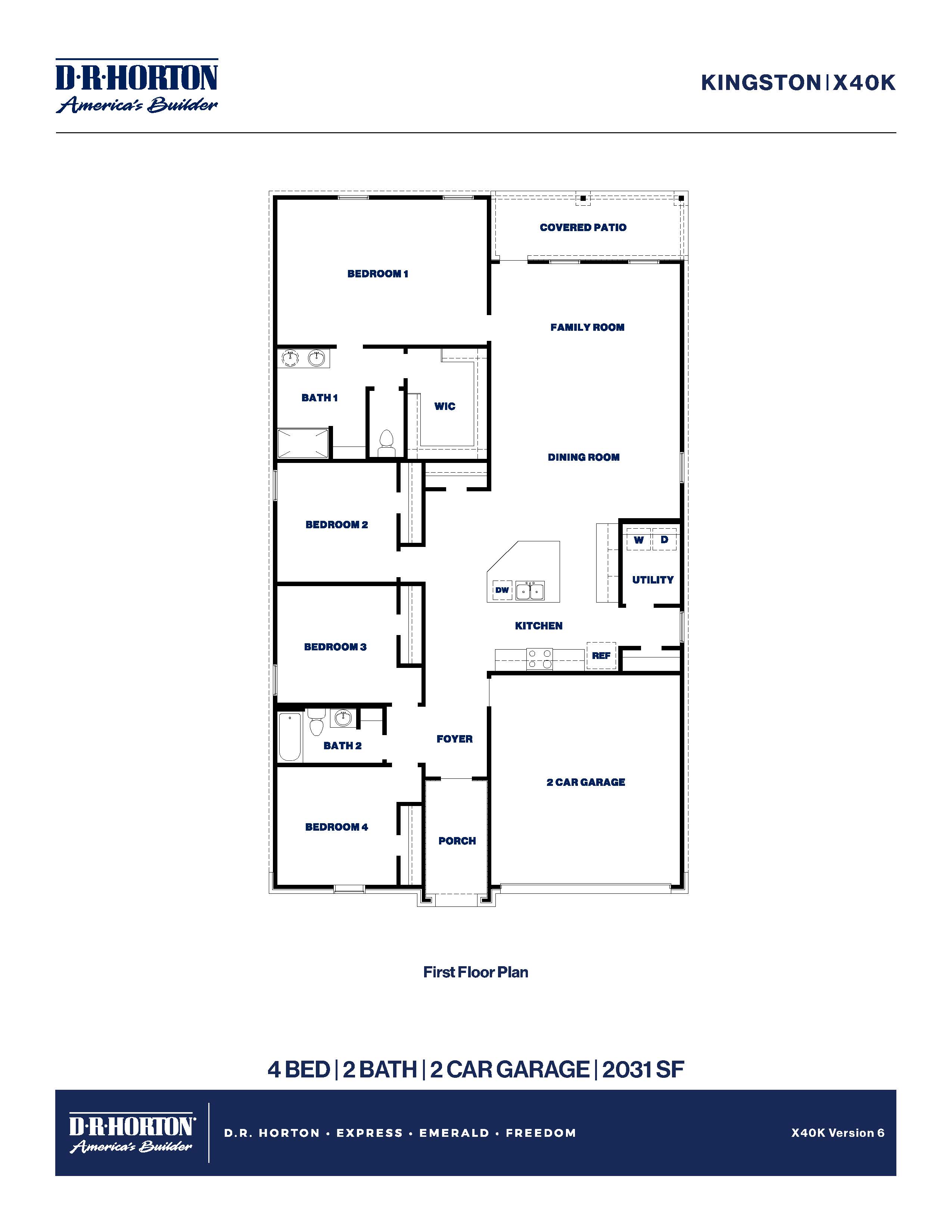 kingston floor plan