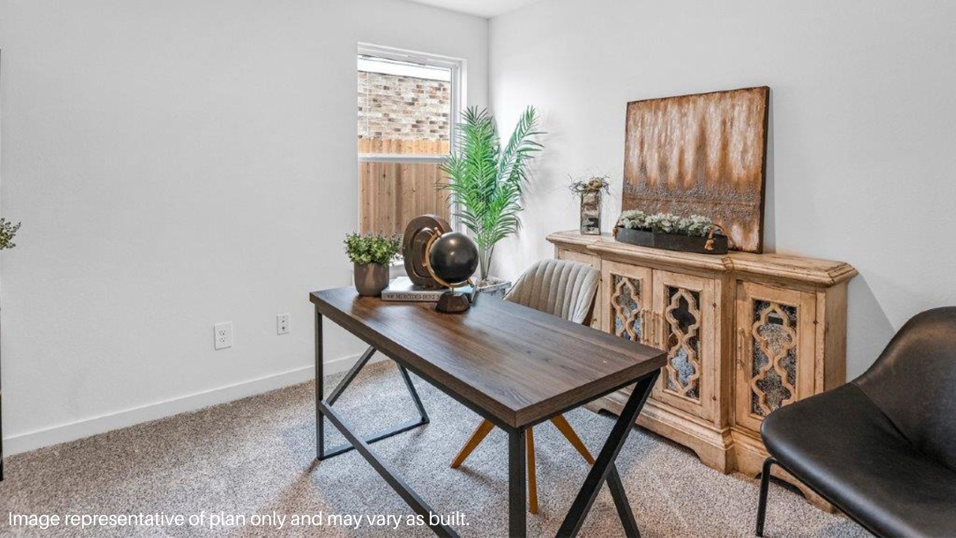 Secondary Bedroom with bright window