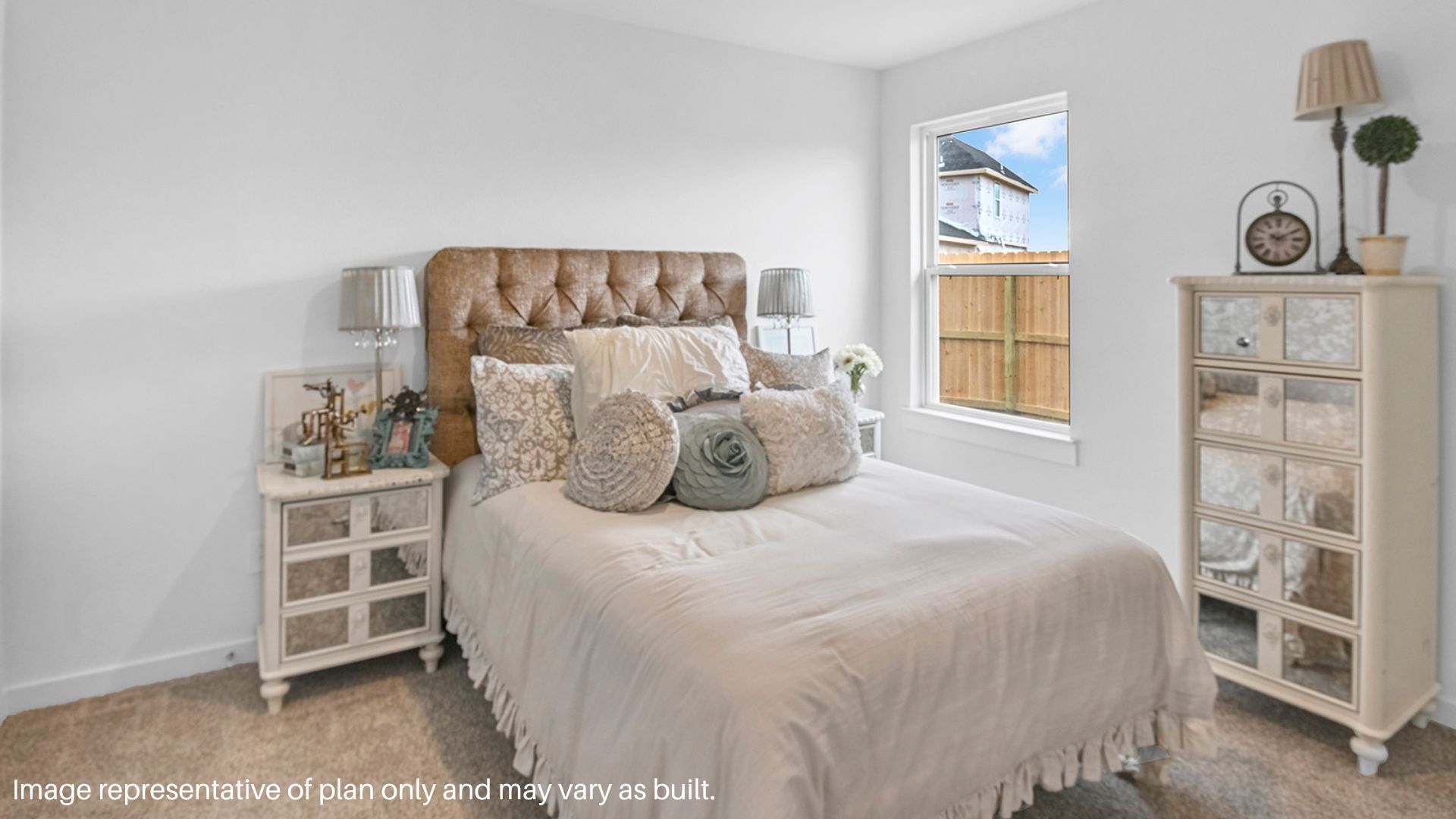 Secondary Bedroom with bright window
