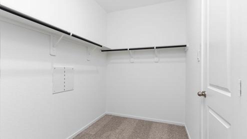 Primary walk in closet