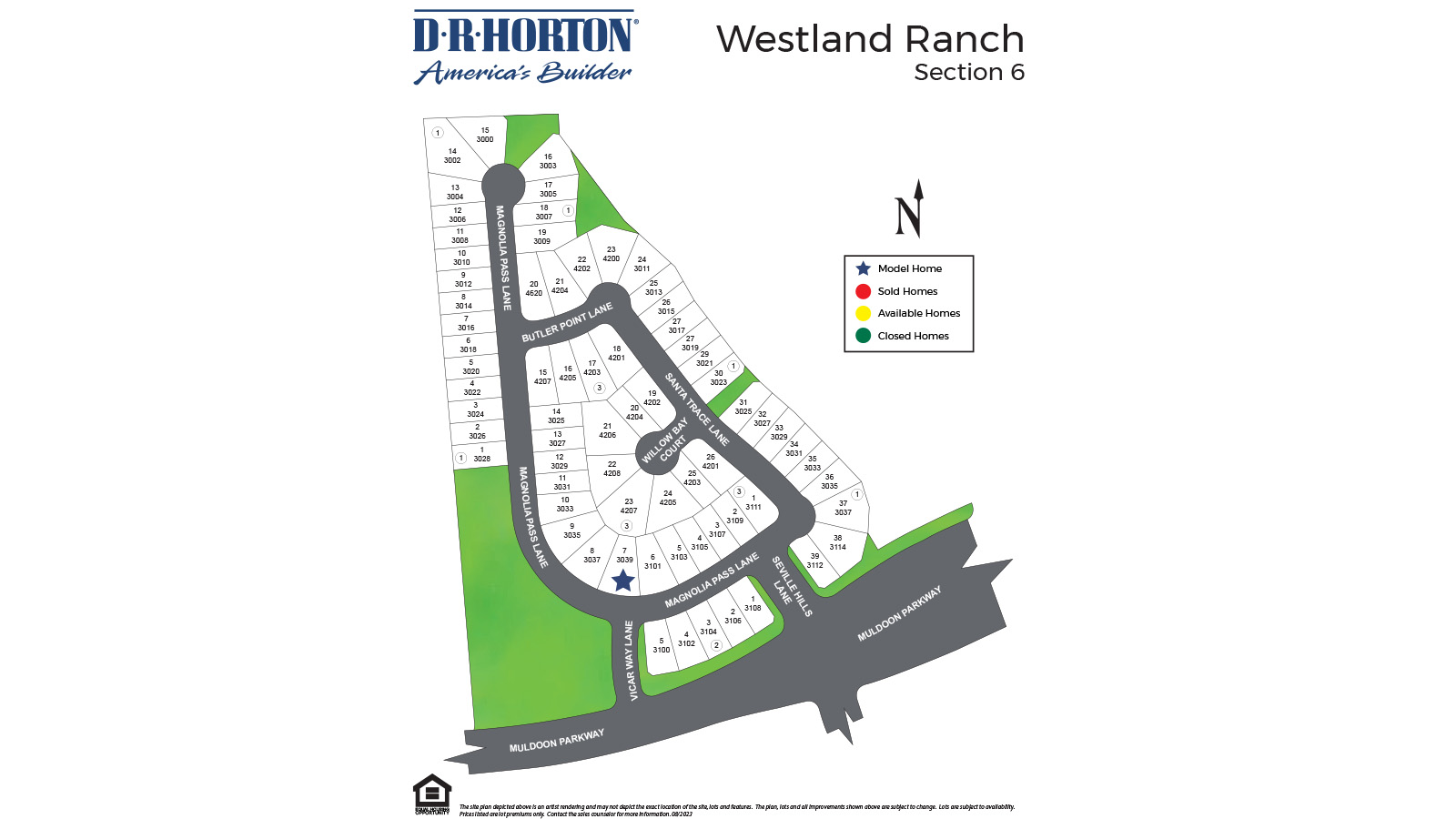 Static Lot Map