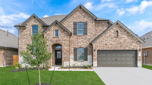 adrian floor plan two story brick home