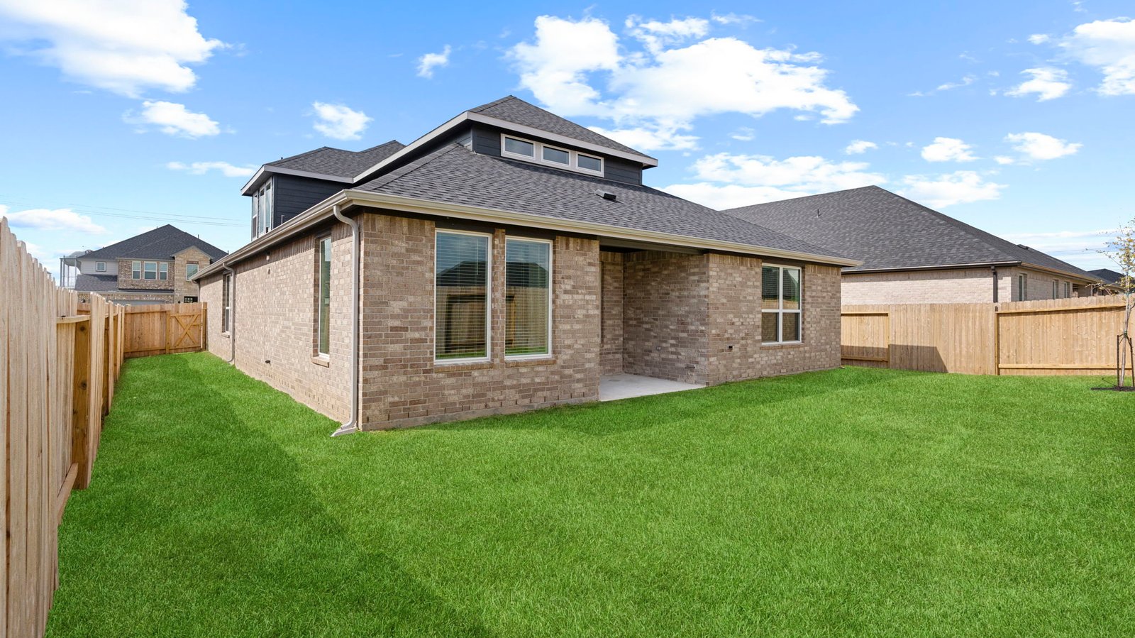 rockdale floor plan 2 story brick home covered back patio