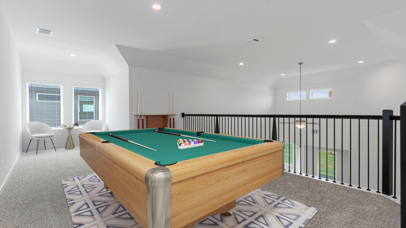 second floor game room