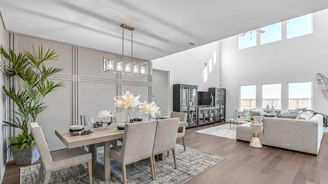 beautiful dining room