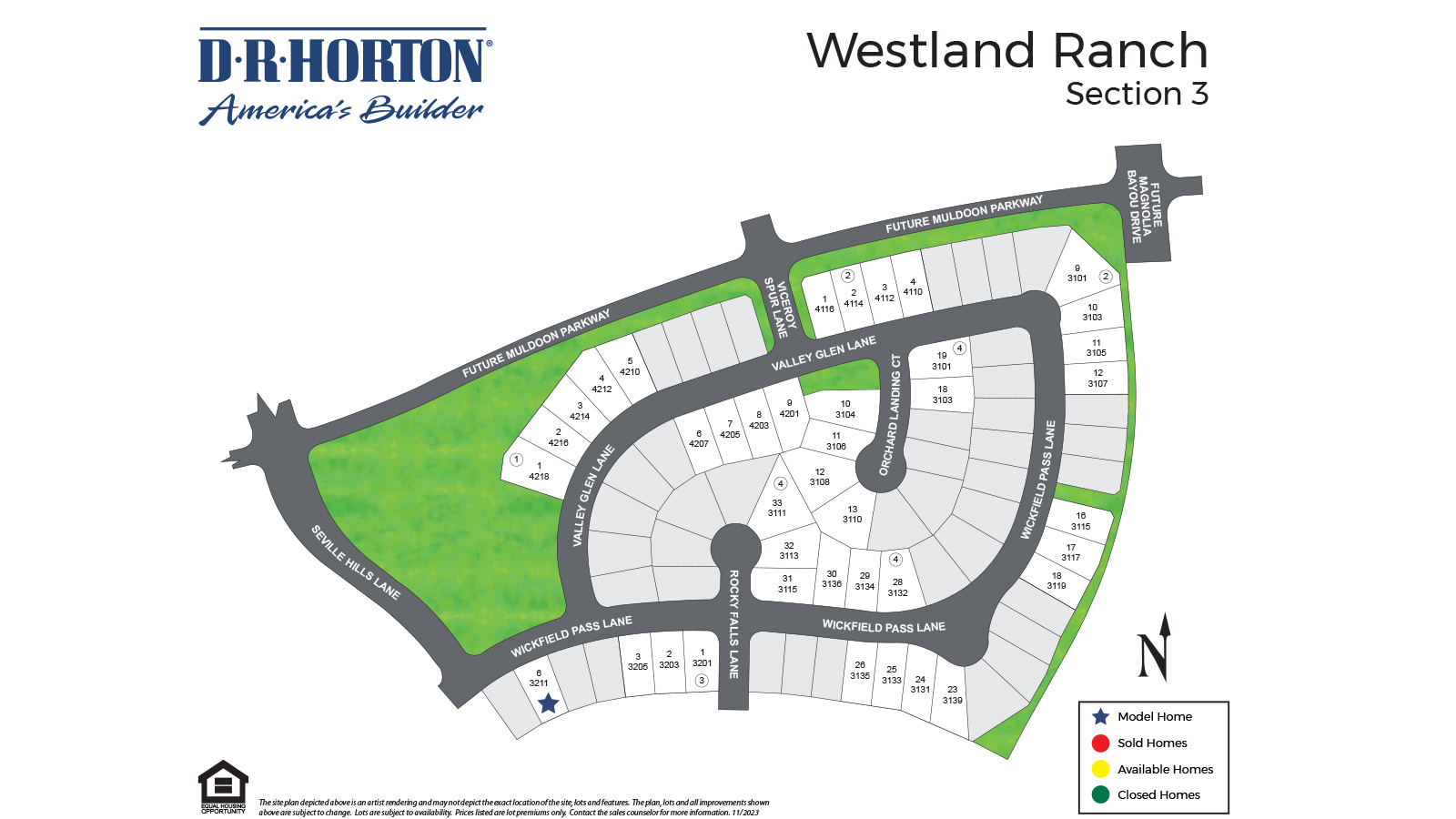 Static Lot Map