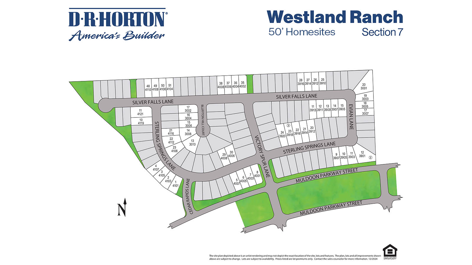 Static Lot Map