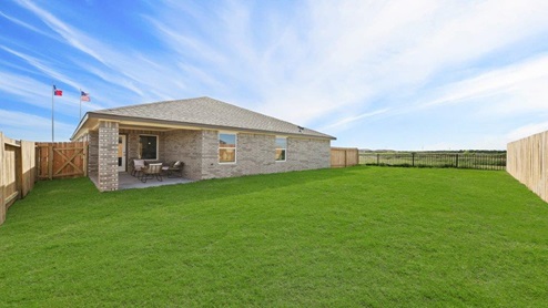 expansive backyard