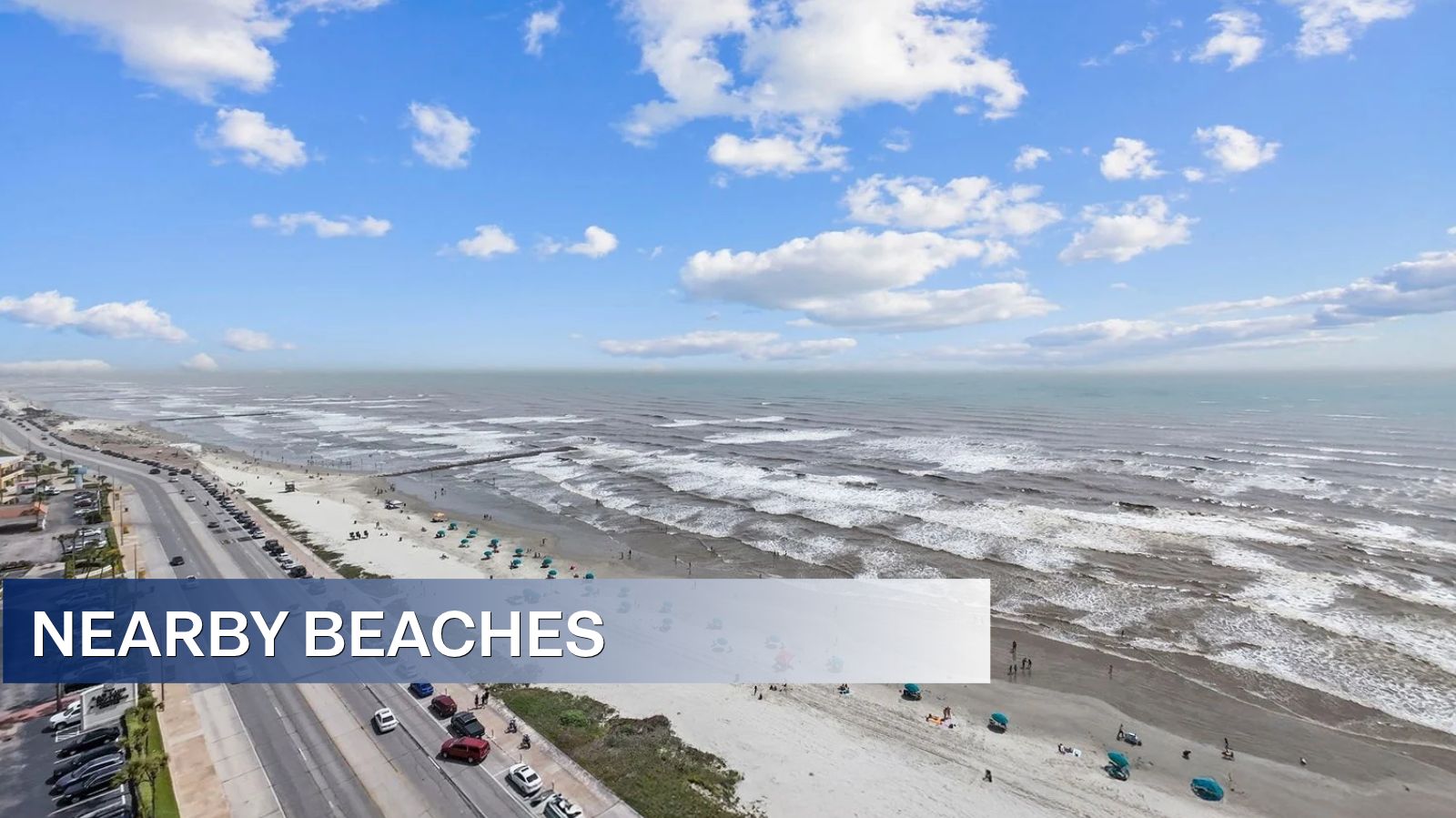 Attractions near Marlow Lake include Galveston Beaches
