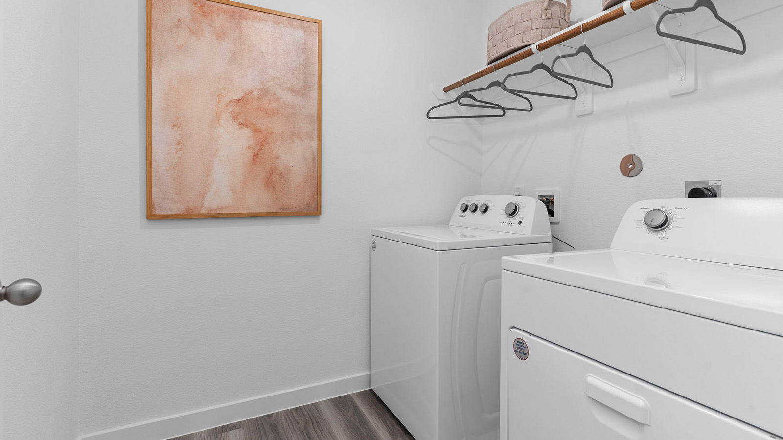 walk in laundry room