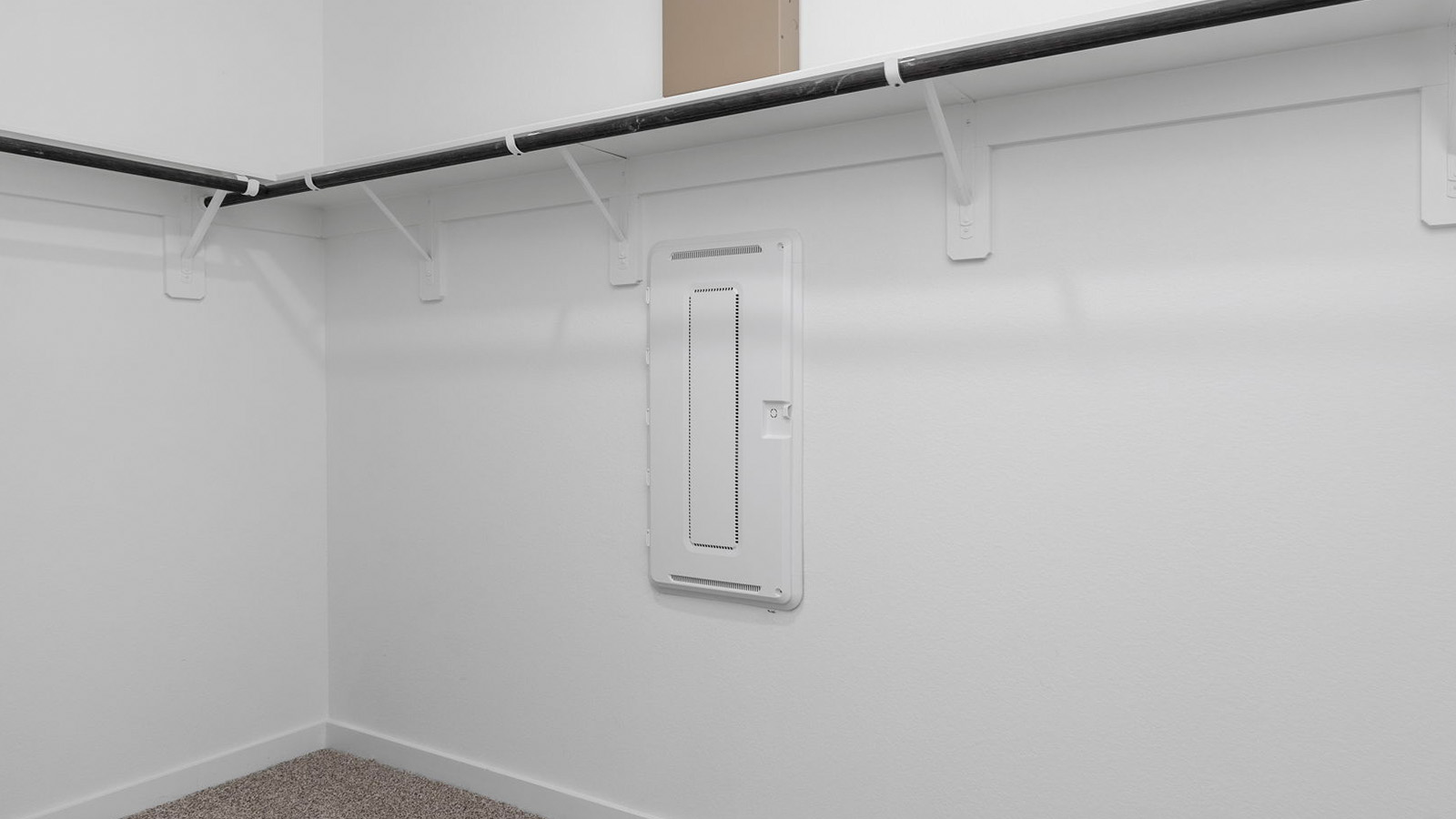 walk in primary closet