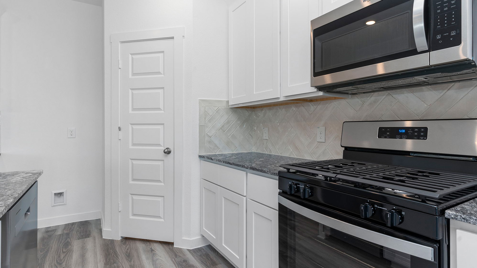 kitchen with stainless steel appliances
