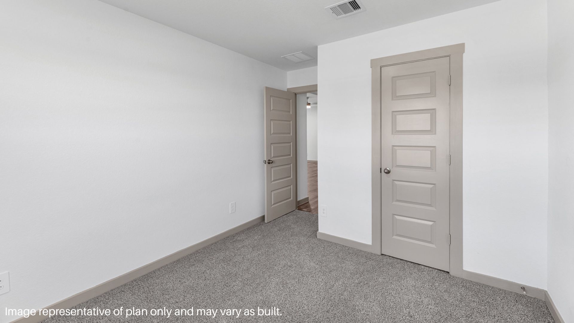 Secondary Bedroom with walk in closet