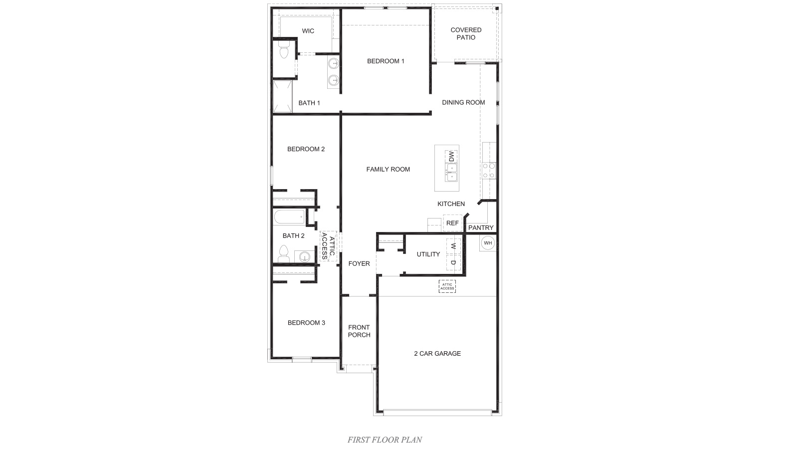 Floorplan Layout of the Baxtor Plan