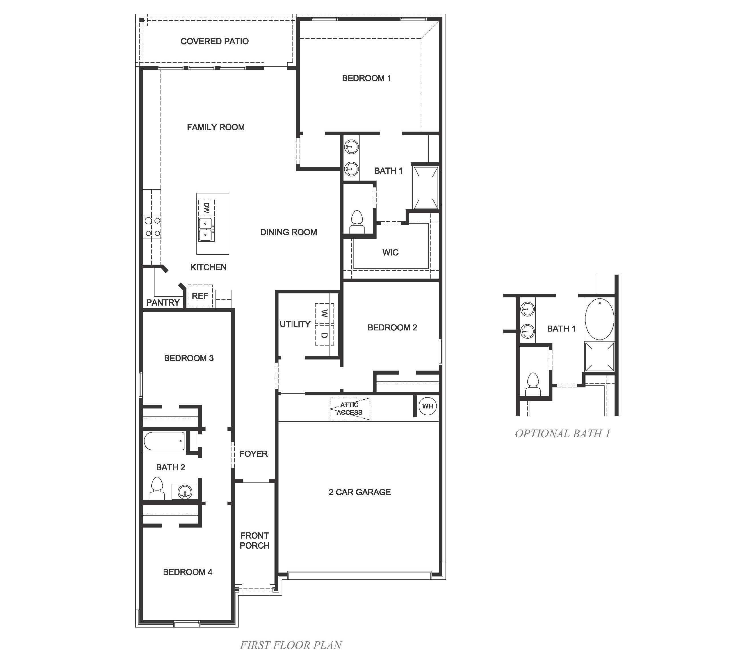 Easton floorplan layout