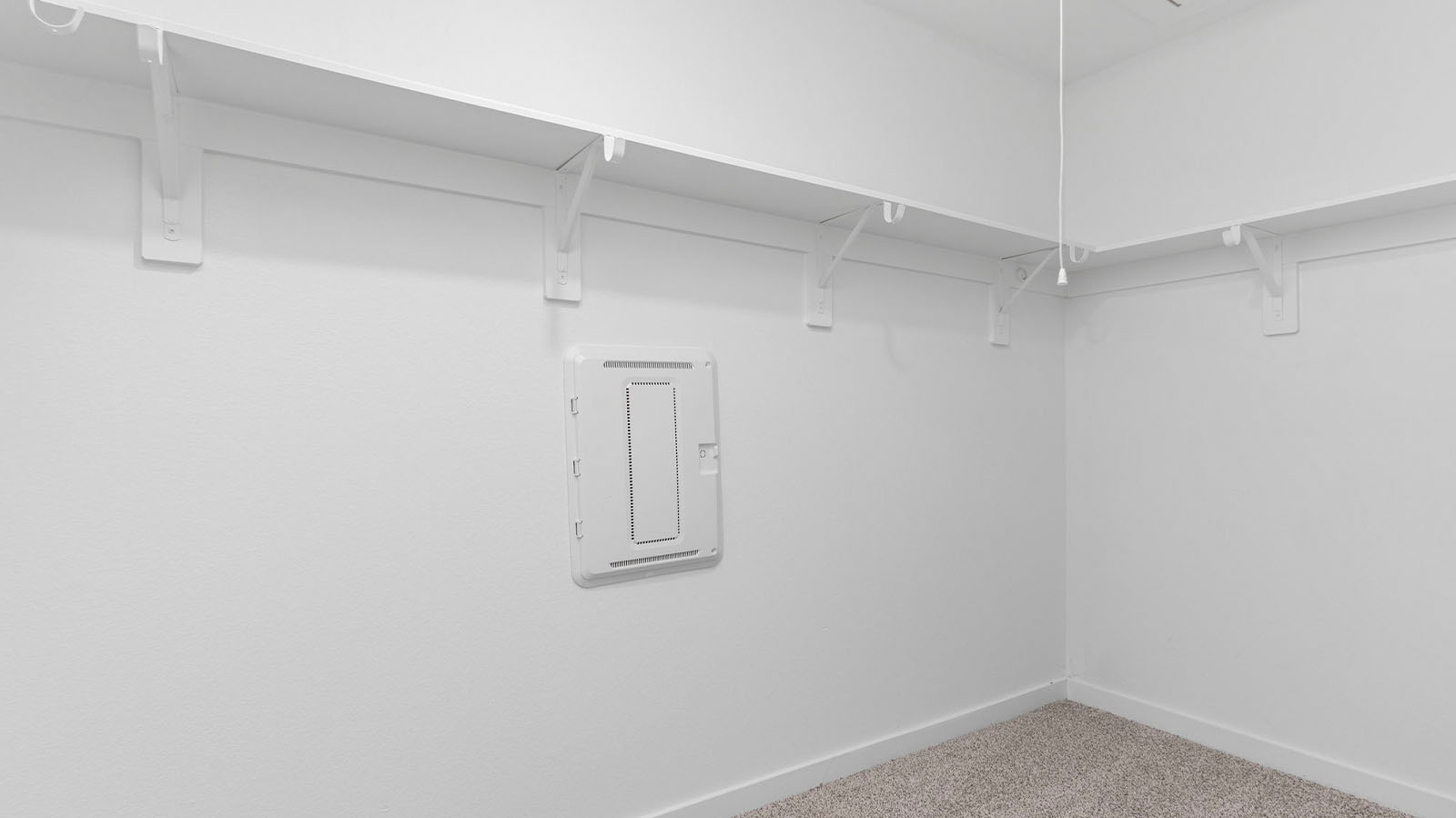 Primary walk in closet