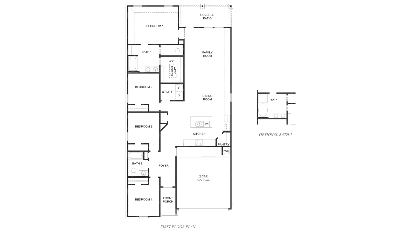 Floorplan Layout of the Gaven plan
