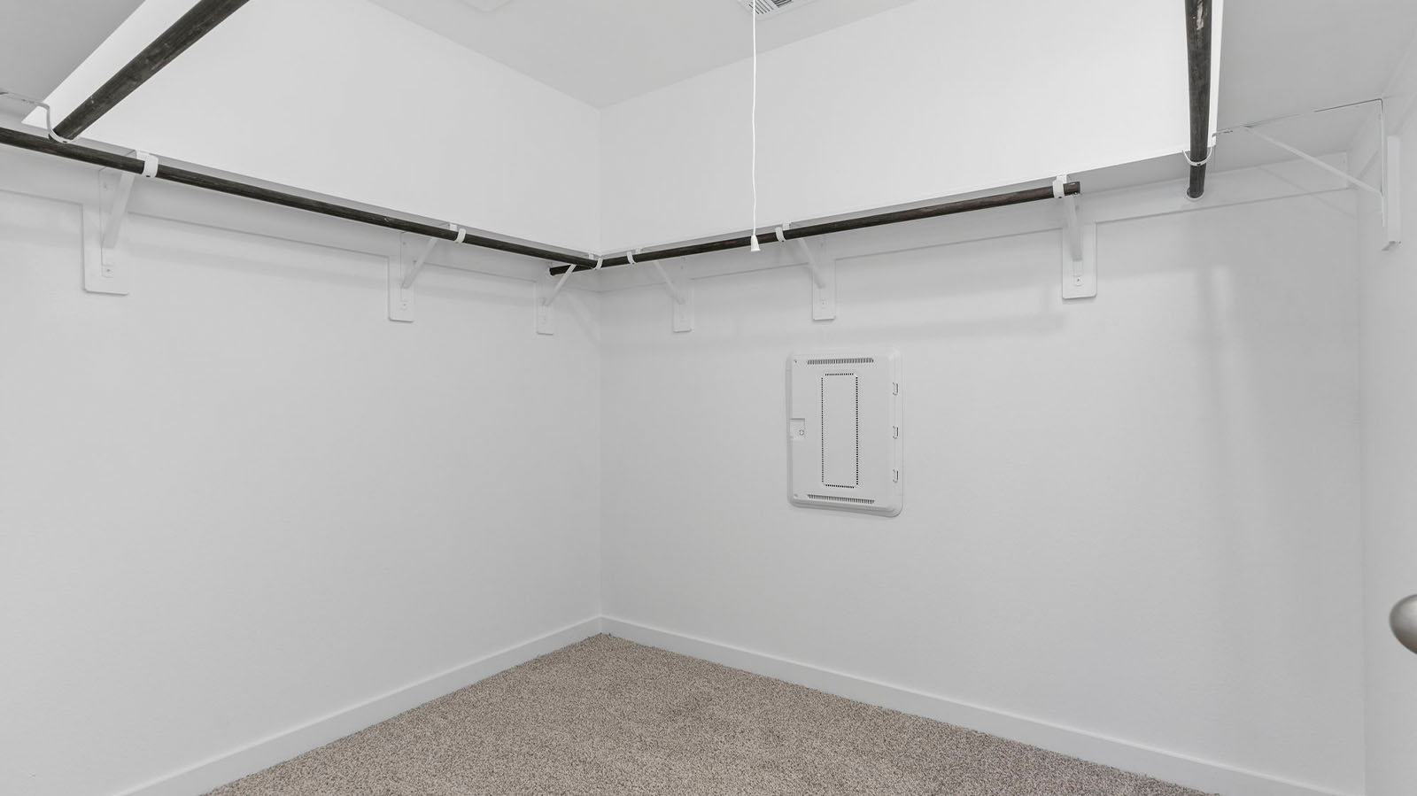Primary walk in closet