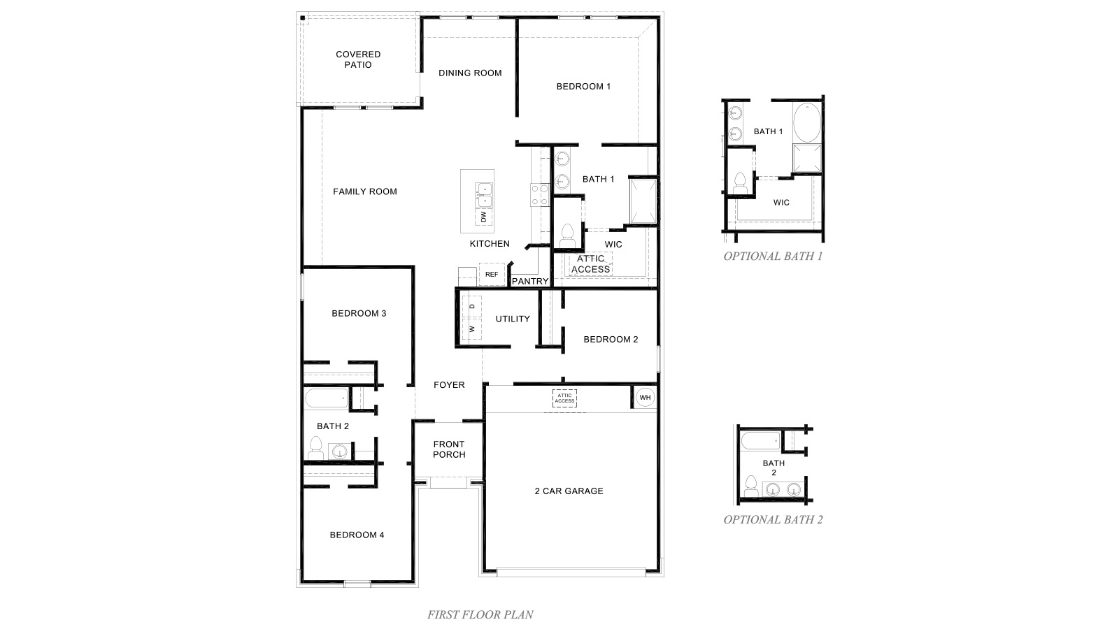 Floorplan Layout of the huntsville plan