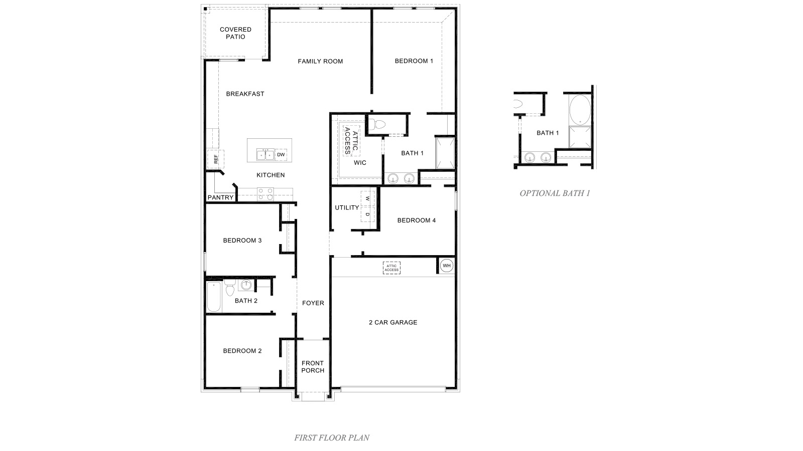 Floorplan Layout of the Cali Plan