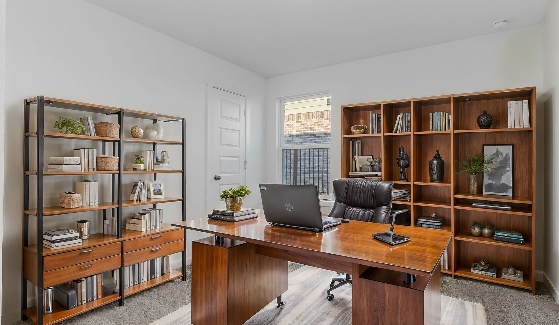 Secondary bedroom with one window