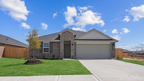 large homesite one story home