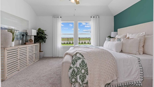 Primary bedroom with view of the spacious size