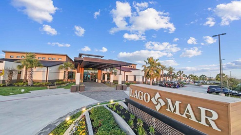 Lagoon clubhouse