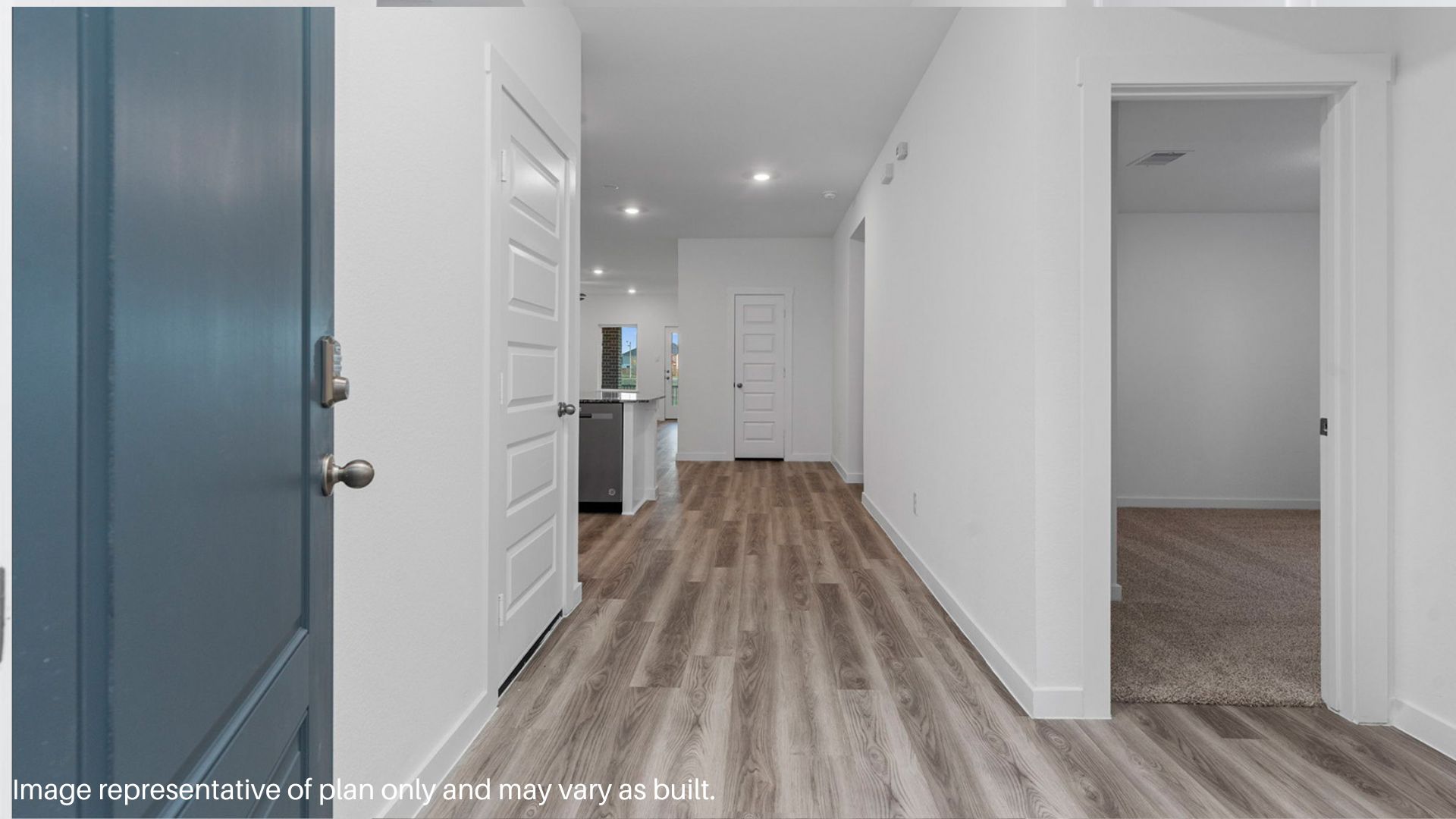 Entry Foyer to the Secondary Bedroom
