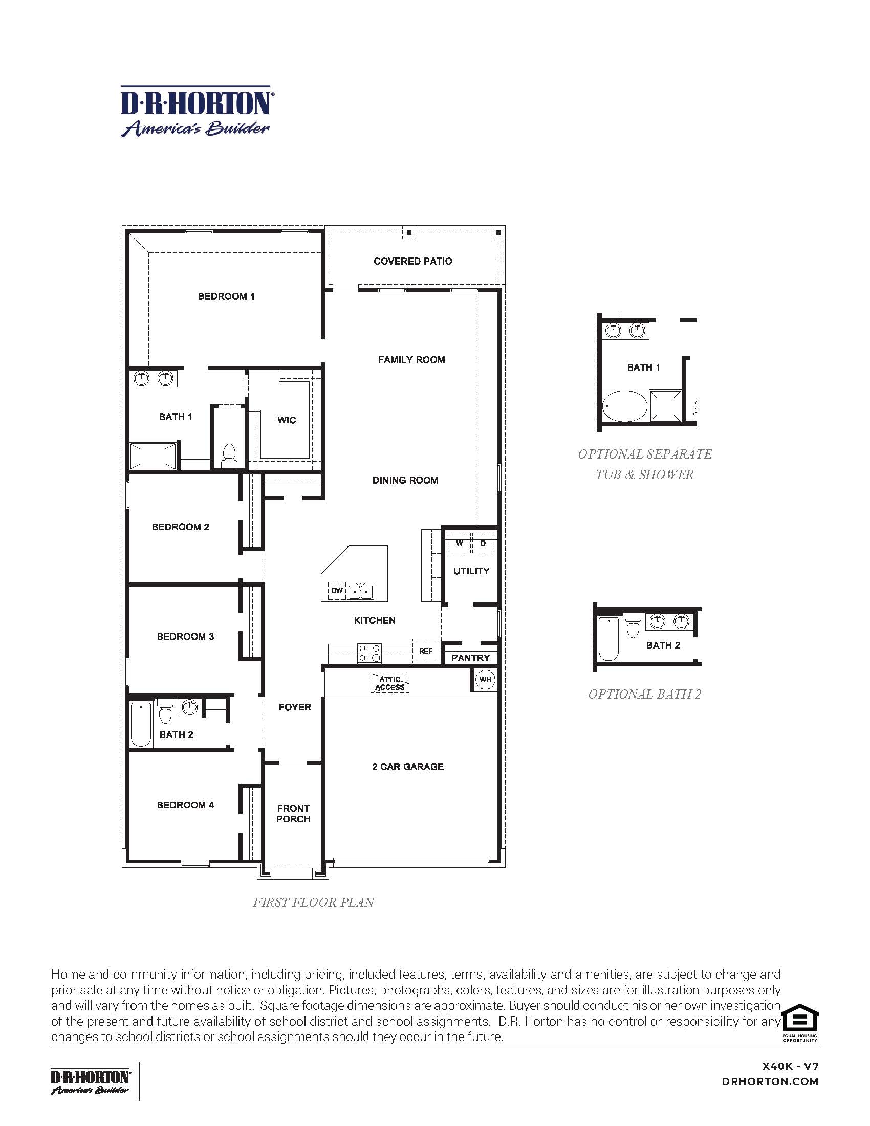 Kingston/X40K Floor Plan